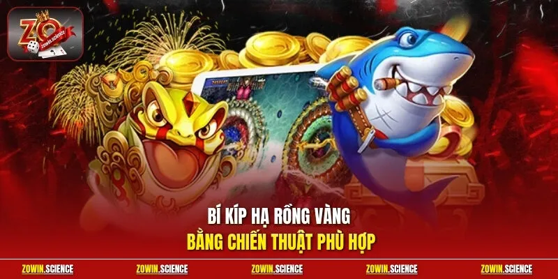 Bí kíp hạ Rồng Vàng bằng chiến thuật phù hợp