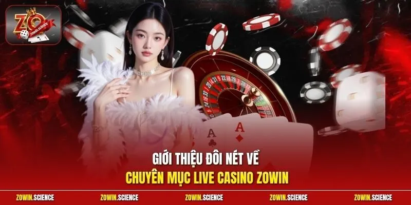 Giới thiệu đôi nét về chuyên mục live casino Zowin