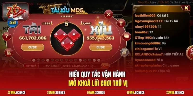 Hiểu quy tắc vận hành mở khoá lối chơi thú vị