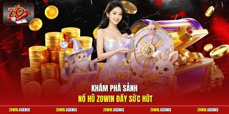 Khám phá sảnh nổ hũ zowin đầy sức hút