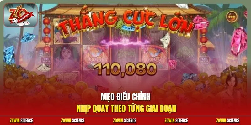 Mẹo điều chỉnh nhịp quay theo từng giai đoạn