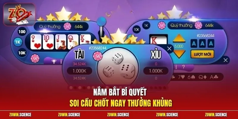 Kinh nghiệm soi cầu tài xỉu Zowin