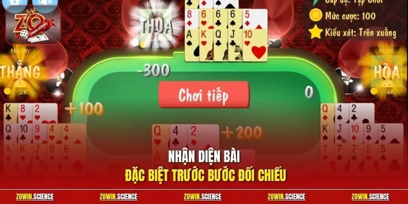 Nhận diện bài đặc biệt trước bước đối chiếu