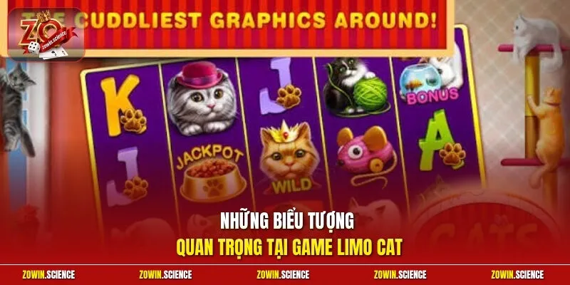 Những biểu tượng quan trọng tại game Limo Cat