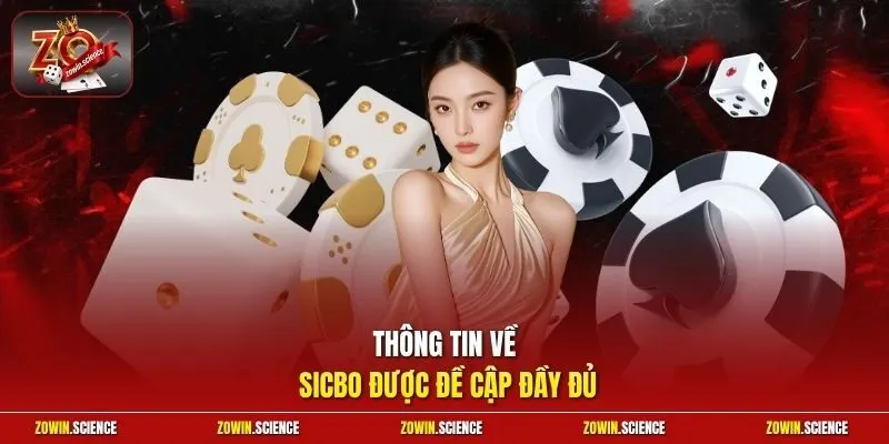 Thông tin về Sicbo được đề cập đầy đủ